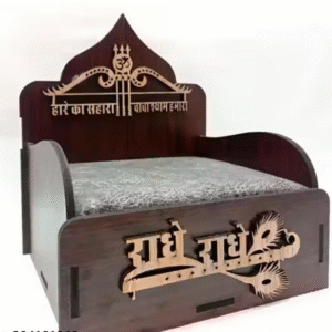 Kapoordani Wala Premium Laddu Gopal ji Wooden Bed.